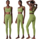 Plus Size Yoga Workout Clothes Two-piece Set - Image 2