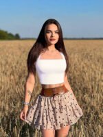 Sports Bra For Women Strappy Medium Support Push Up Padded - Image 2