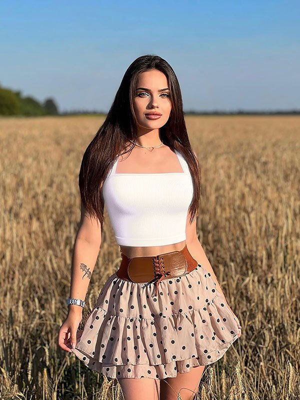 0ad42a81-3522-4d5b-9773-e2d121906879.jpg Sports Bra For Women Strappy Medium Support Push Up Padded - Image 2