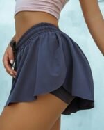 Sports Gym Nude Yoga Breathable Shorts - Image 3