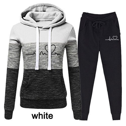 1622626948300.jpg Casual Tracksuit Women Two Piece Set Suit Female Hoodies - Image 2
