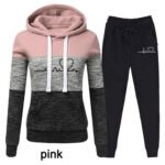 Casual Tracksuit Women Two Piece Set Suit Female Hoodies - Image 4