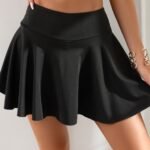 New With Shorts Sports Wicking Yoga Workout Slimming Short Skirt For Women