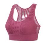Women Sports Bra Sexy Brathable Mesh Sports Top - Image 8