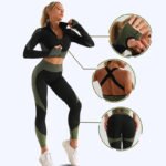 Seamless Quick-drying Yoga Suit Outerwear Three-piece Set - Image 2