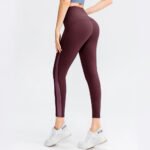 Butt Lifting Workout Leggings For Women Seamless High Waisted Yoga Pants - Image 9