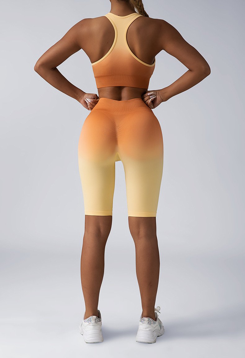 6b583862-ef12-438b-8abd-266c045452fe.jpg Workout Sets For Women 2 Piece Seamless  Crop Tank High Waist Shorts Yoga Outfits,Workout Outfits For Women 2 Piece Seamless Sport Bra High Waist Yoga Leggings Sets - Image 8