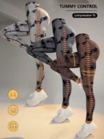 3 Pack Women's Tie-Dye Cutout Yoga Pants High-Waisted Leggings Women's Tie-Dye Leggings,, Leggings Women High Waisted Seamless Workout Leggings Gym Booty Tights Tummy Control Yoga Pants - Image 2