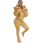 Women Sportswear 2 Pieces Set Long Sleeve Autumn Tracksuit - Image 6