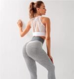 Women Sports Bra Sexy Brathable Mesh Sports Top - Image 7