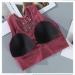 Women Sports Bra Sexy Brathable Mesh Sports Top - Image 10