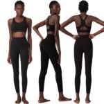 Plus Size Yoga Workout Clothes Two-piece Set - Image 6