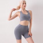 Seamless Yoga Clothes Two-piece Set