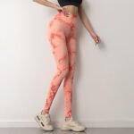 Tie Dye Leggings Women Fitness Yoga Pants Seamless Push Up Workout Tights Gym Sports Legging - Image 5