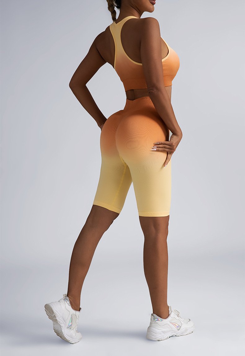 ce391e5c-bb67-4e0f-ab90-c69a84244d59.jpg Workout Sets For Women 2 Piece Seamless  Crop Tank High Waist Shorts Yoga Outfits,Workout Outfits For Women 2 Piece Seamless Sport Bra High Waist Yoga Leggings Sets - Image 7