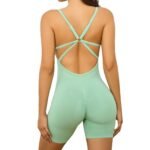 Seamless Motion Workout Beauty Back Yoga Jumpsuit - Image 4