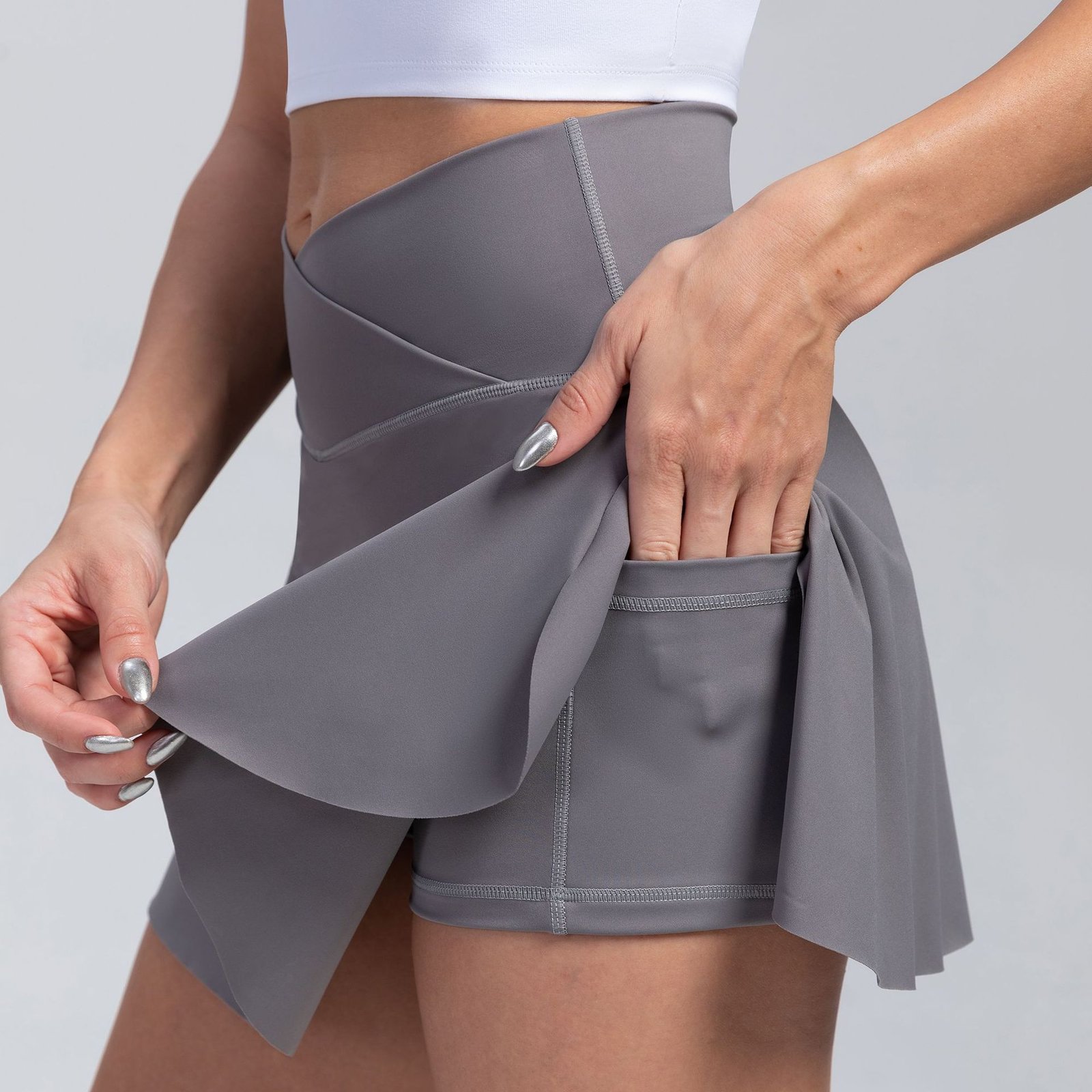 f36b6846-d4b8-4fe1-ab5f-38866c50e42e.jpg Yoga Shorts - Image 6