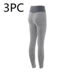 Plaid Leggings Fitness Yoga Pants Seamless High Waist Breathable Gym Leggings - Image 5