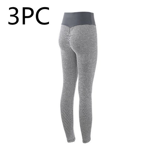 fa12b640-b58f-434a-b364-02abc3d59d48.jpg Plaid Leggings Fitness Yoga Pants Seamless High Waist Breathable Gym Leggings - Image 5